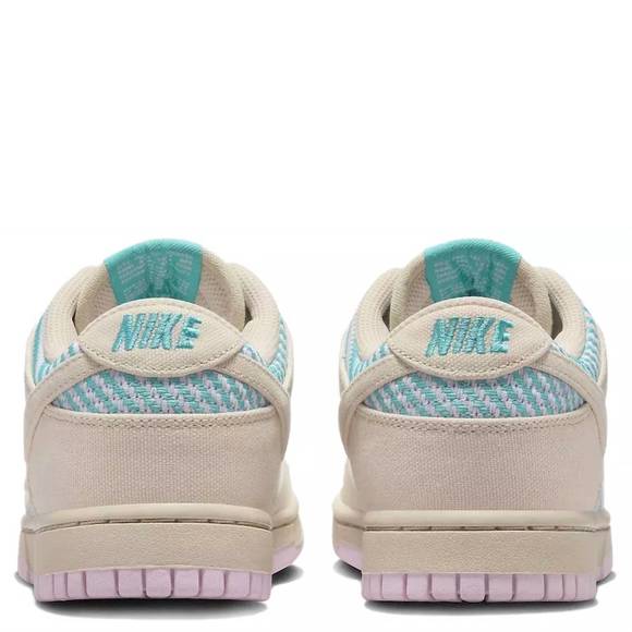 NEW NIKE women's dunk low heat wave sneakers in multi color/sanddrift/dusty cact - Picture 3 of 3